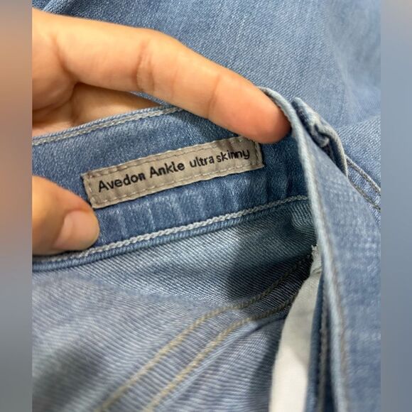 Citizens Of Humanity Avedon Ankle Ultra Skinny Raw Hem - Picture 10 of 12